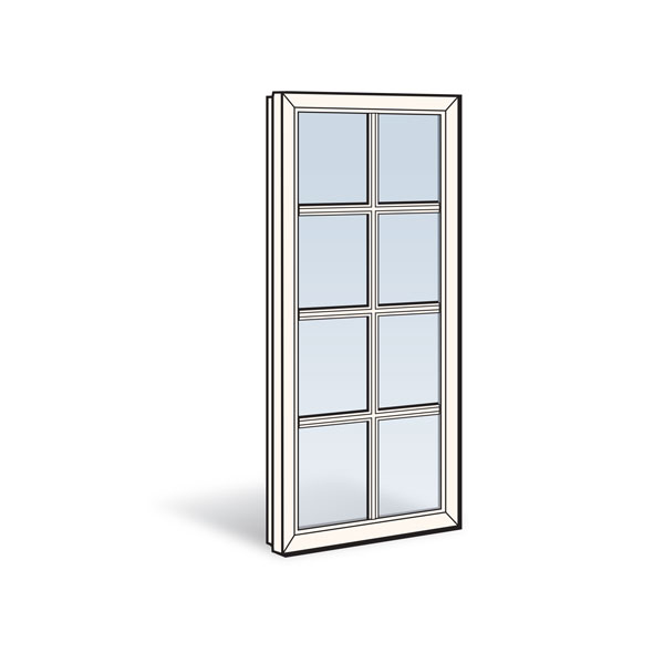 Gliding Window Stationary Sash