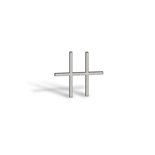200 Series Narroline® Double-Hung Window Removable Interior Grille