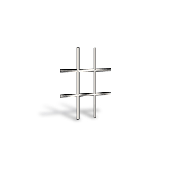 400 Series Casement & Awning Window Removable Interior Grille