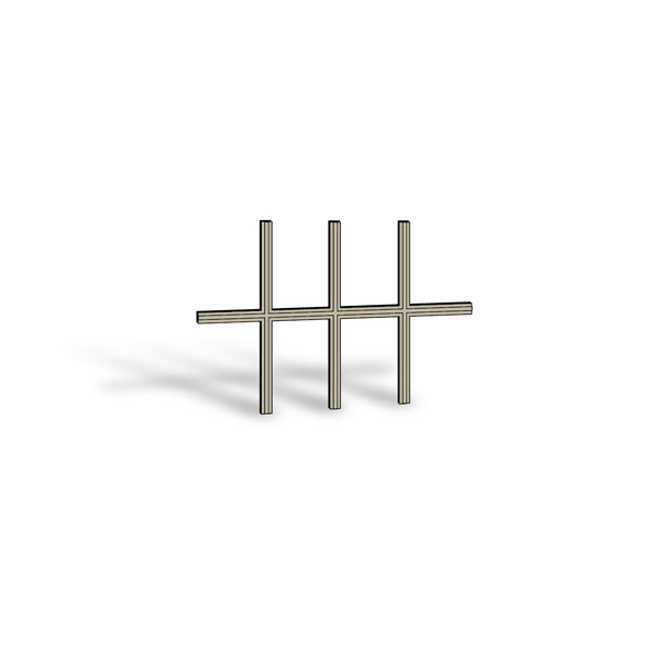 400 Series Casement & Awning Window Removable Interior Grille - 0603839