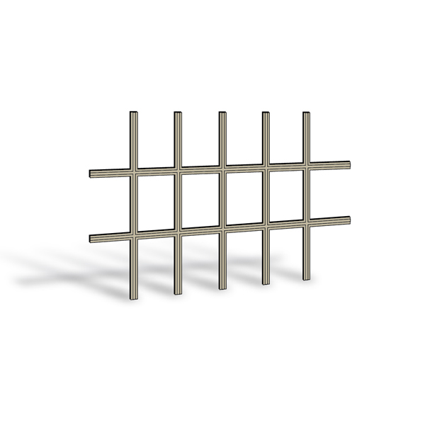 400 Series Casement & Awning Window Removable Interior Grille - 0603579
