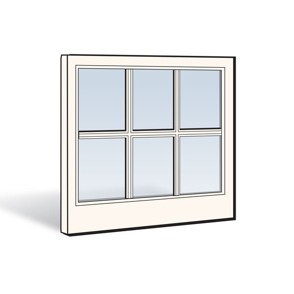 Double-Hung Window Lower Sash