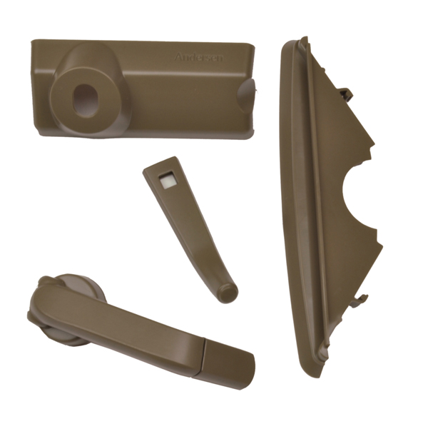 Casement Window Contemporary Style Folding Hardware Package