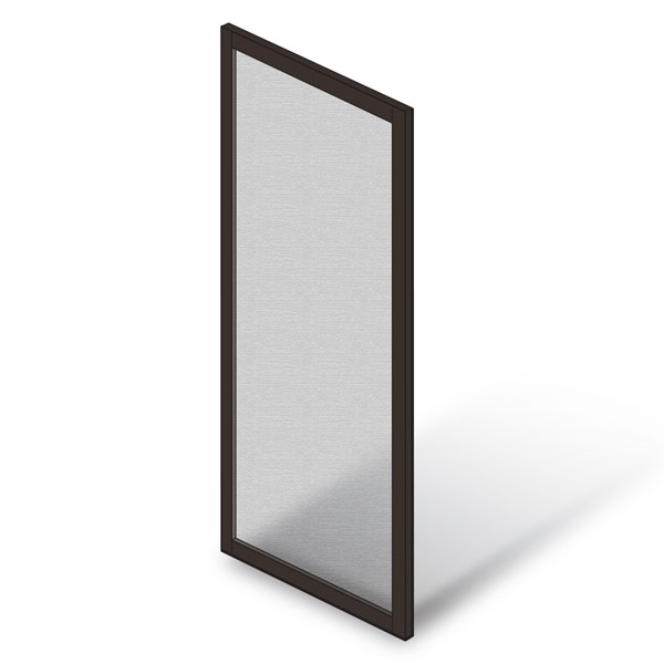 Dark Bronze 200 Series & A-Series Hinged Patio Door Hinged Insect Screen