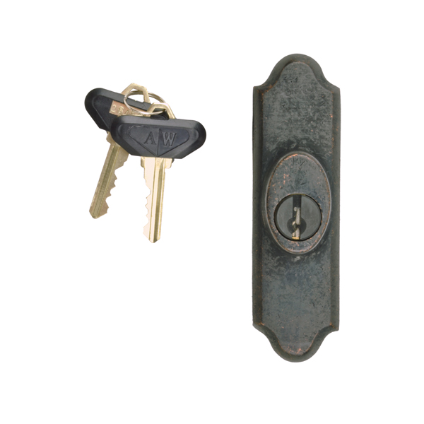 Gliding Patio Door Exterior Keyed Lock