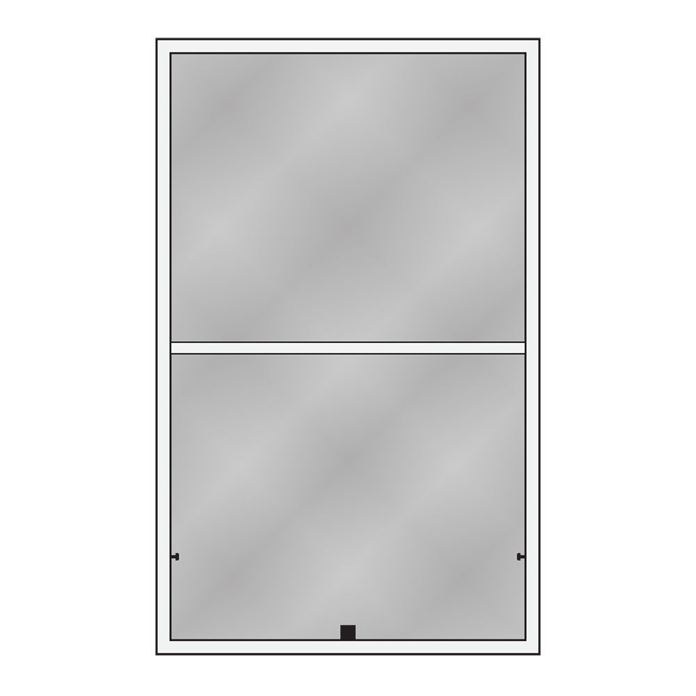 E-Series Double-Hung Window Insect Screens - ESERDHISR