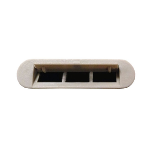 White Weep Hole Cover