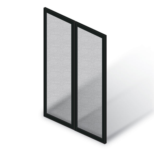 Black 200 Series & A-Series Double Hinged Insect Screen - 9129889