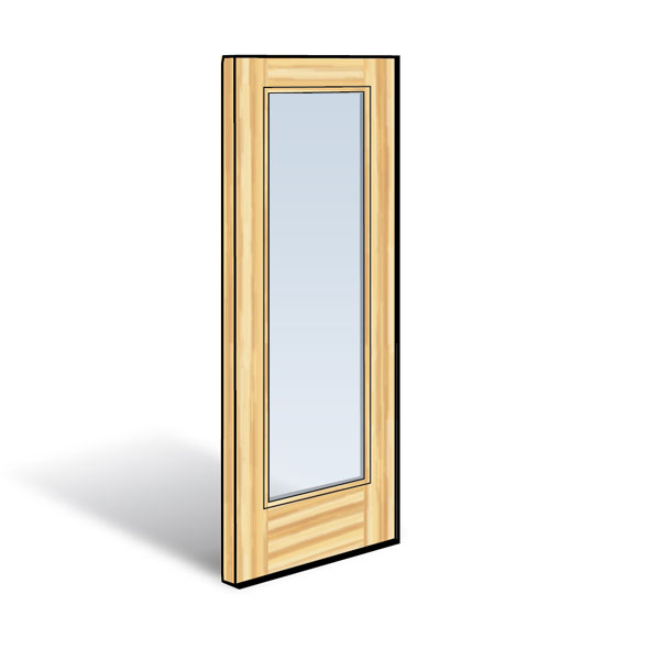 Frenchwood® Hinged Inswing Patio Door Stationary Panel - 0922065