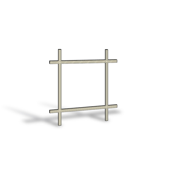 400 Series Double-Hung Window Removable Interior Grille - 9047652