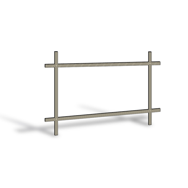 400 Series Casement & Awning Window Removable Interior Grille - 0621260