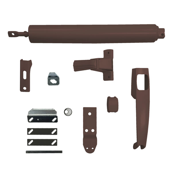 Hinged Insect Screen Latch And Closure Kit