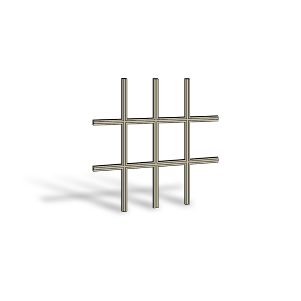 400 Series Casement & Awning Window Removable Interior Grille - 0603575