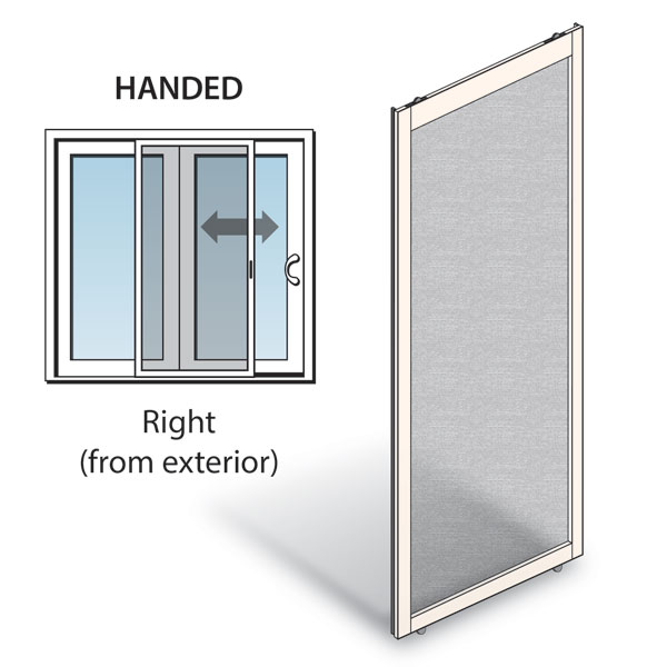 Primed Gliding Patio Door Gliding Insect Screen - 1208134
