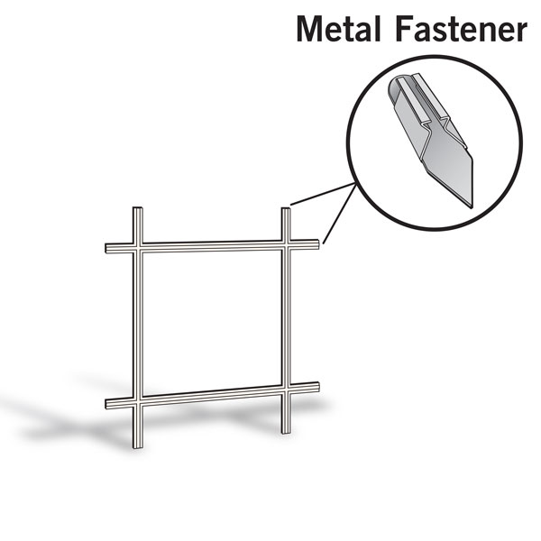 400 Series Double-Hung Window Removable Interior Grille - 1637015