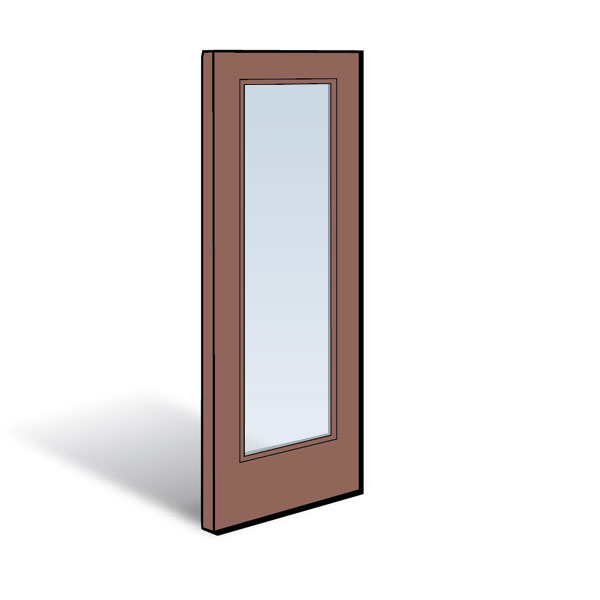 Frenchwood® Hinged Inswing Patio Door Stationary Panel