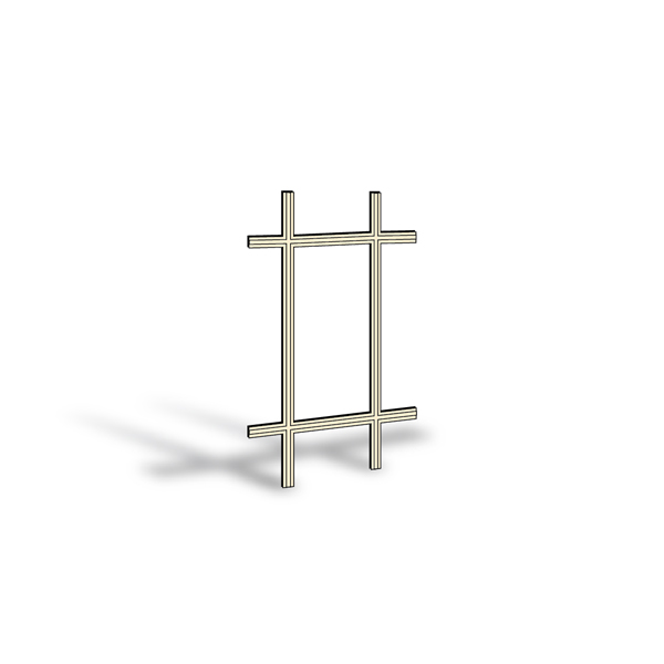 400 Series Casement & Awning Window Removable Interior Grille