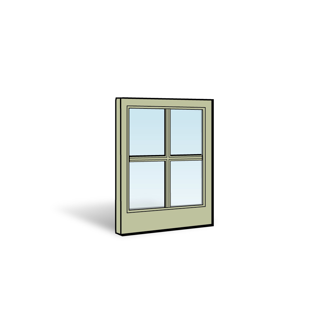 200 Series Tilt-Wash Double-Hung Window Lower Sash - 0836908