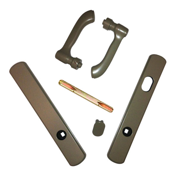 Hinged Patio Door Double Door Exterior Trim Set