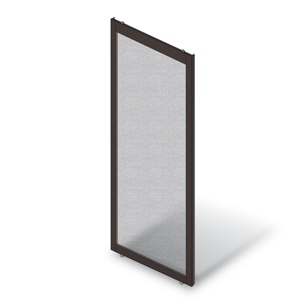 Dark Bronze 200 Series Hinged Patio Door Gliding Insect Screen - 9088911